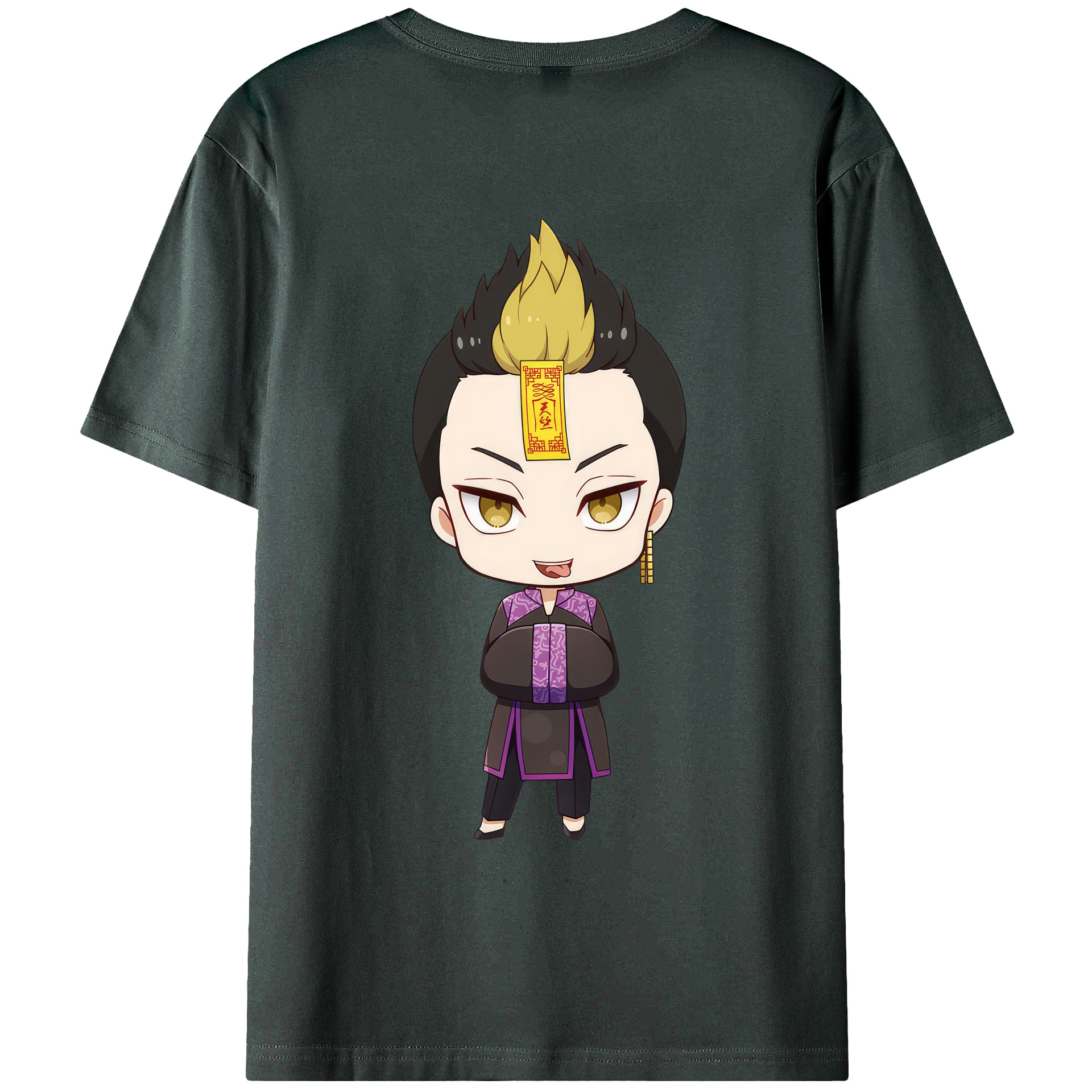 （画像用） 東京リベンジャーズ Tokyo Revengers 綿100％ メンズ半袖Tシャツ（バックプリント） 通気性